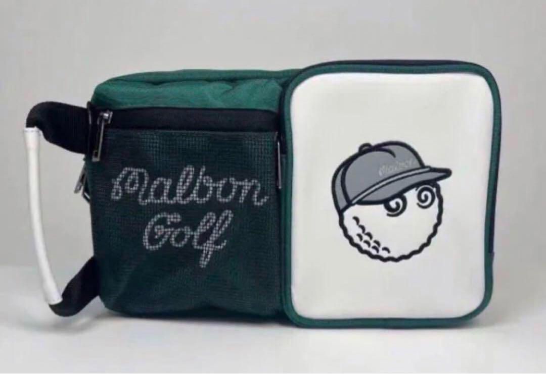 MALBON GOLFマルボンゴルフ ポーチ バッグ 多機能クラッチバッグ malbon golf マルボンゴルフ ボールポーチ 多機能 クラッチ