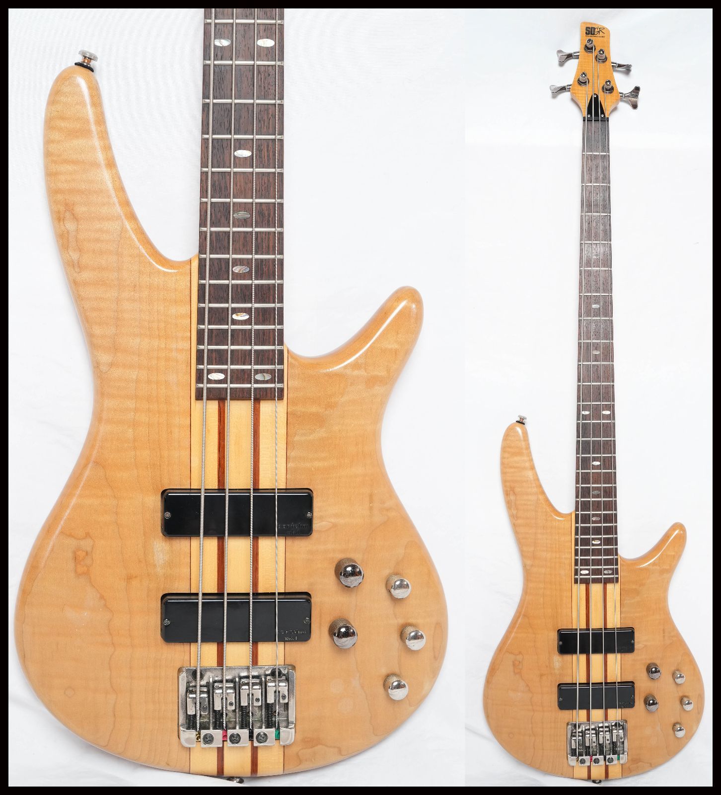 ☆IBANEZ☆SDGR SR900FM NATURAL スルーネック バルトリーニ