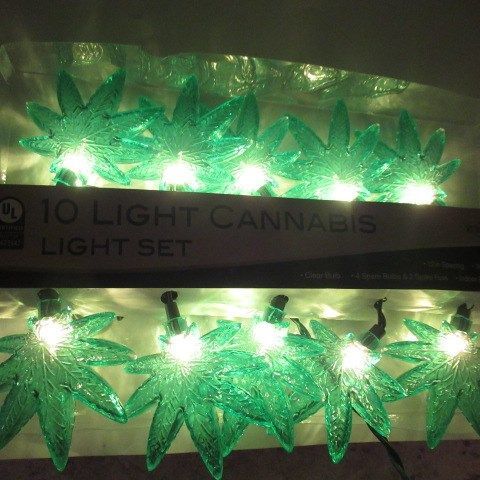 パーティーライト☆デコレーションライト☆CANNABIS LIGHT☆カンナビス 