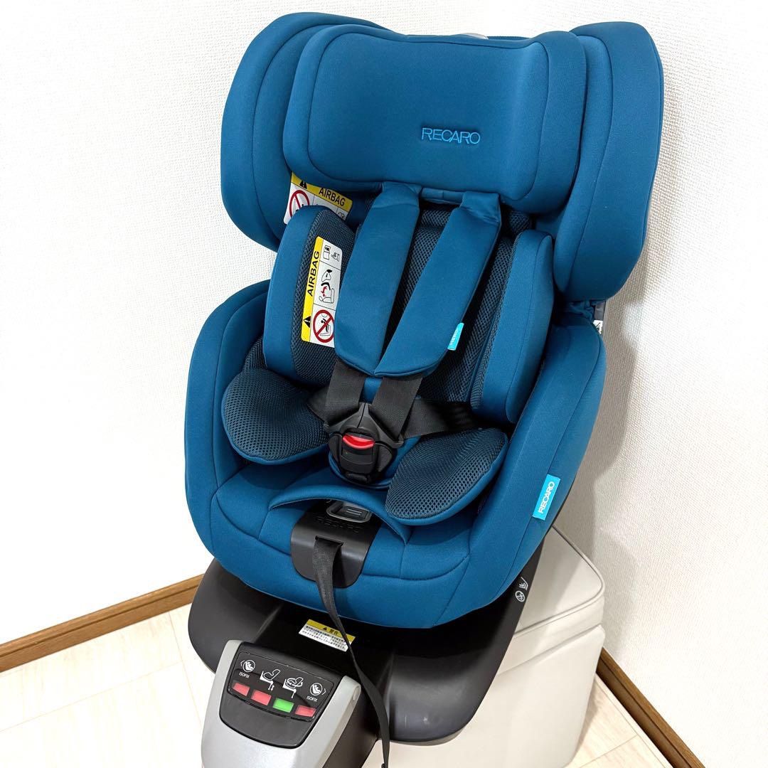 極美品】RECARO サリアセレクトティールグリーン ISOFIX R129