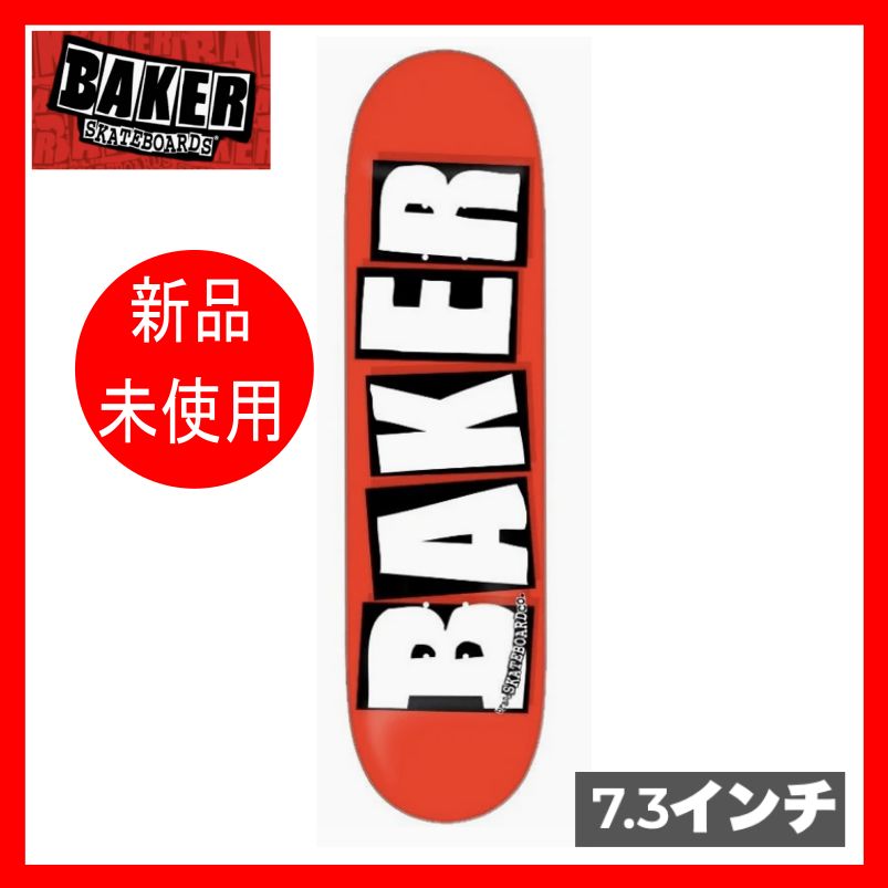 BAKER BRAND LOGO WHITE DECK MINI 7.3インチ