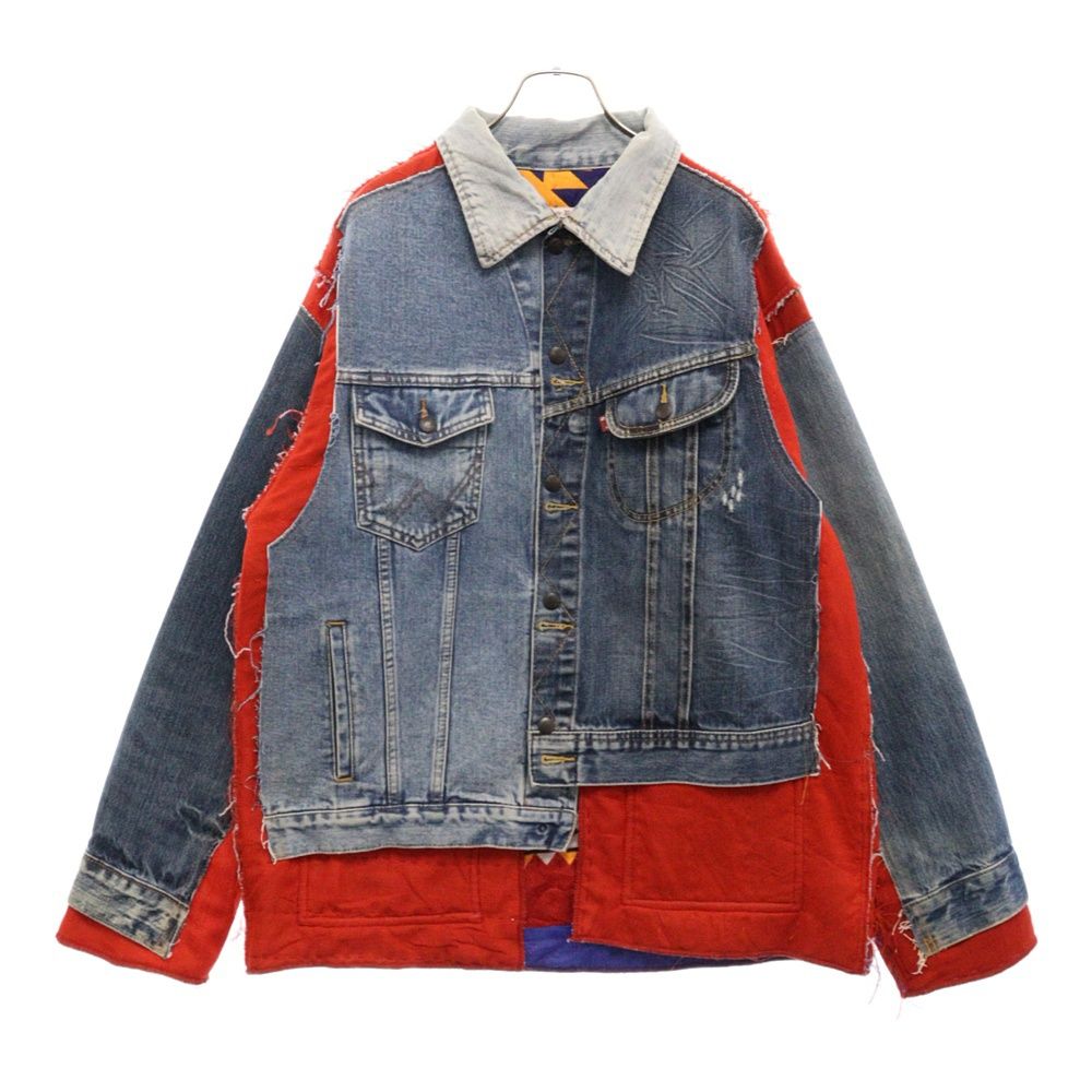 Rebuild by Needles リメイクデニムジャケット L リビルド バイ ニードルズ/Rebuild By Needles Jean Jacket