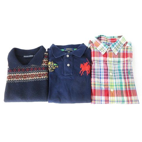 ラルフローレン RALPH LAUREN 3点セット シャツ ニット ポロシャツ