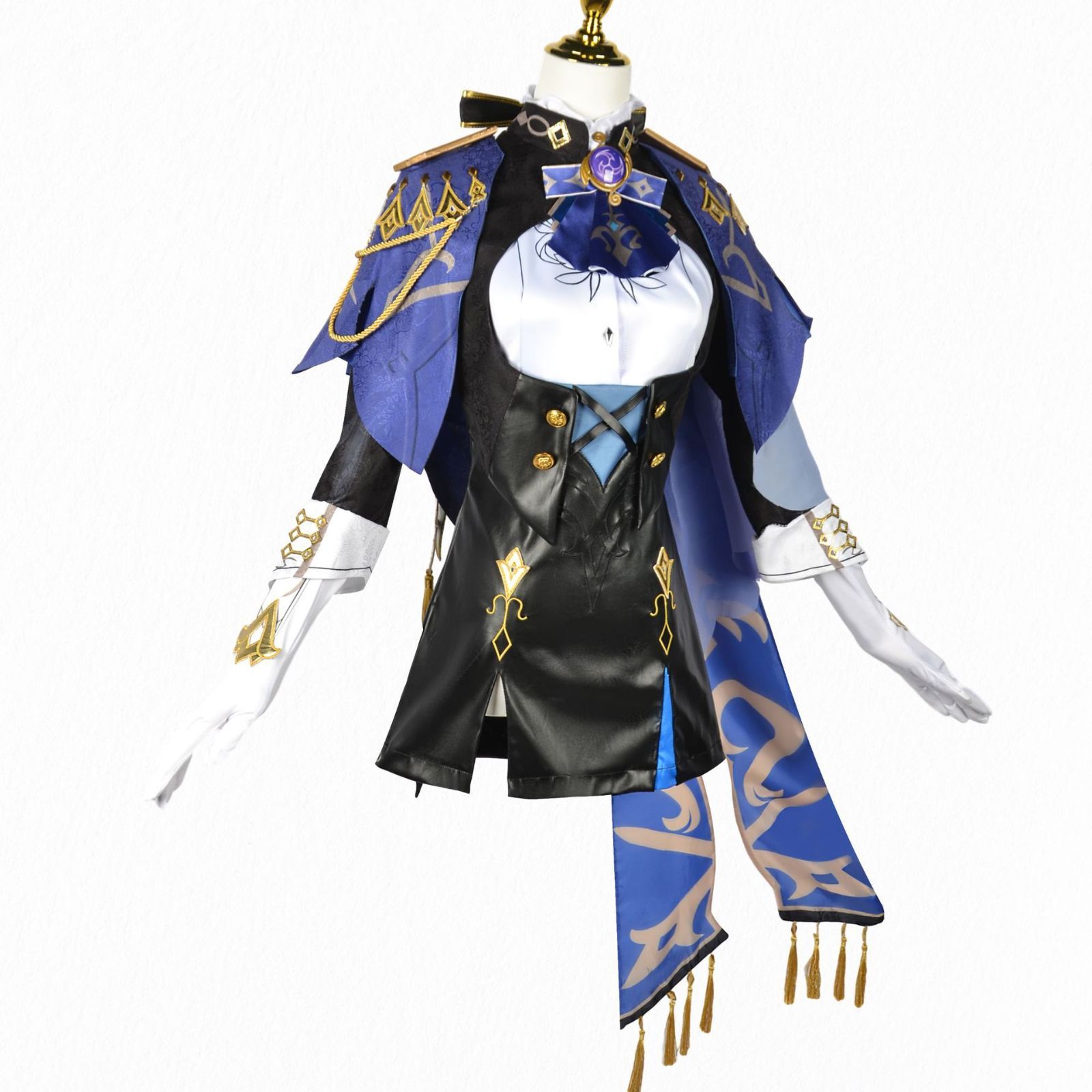 原神 クロリンデ コスプレ 衣装 M レディース ハロウィン ウィッグ付き 