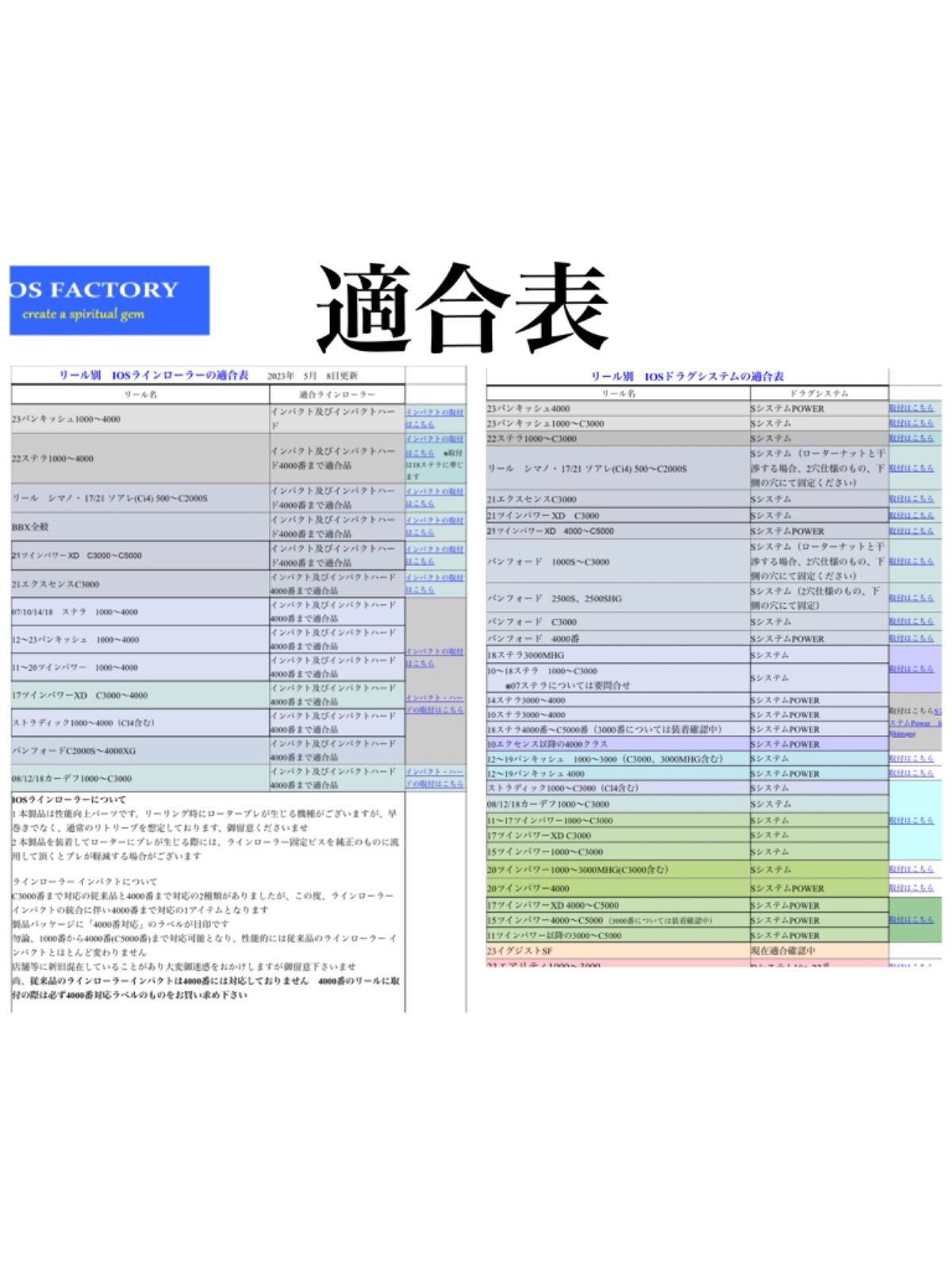 特価★新品！IOS FACTORY「S-システム」 シマノ用