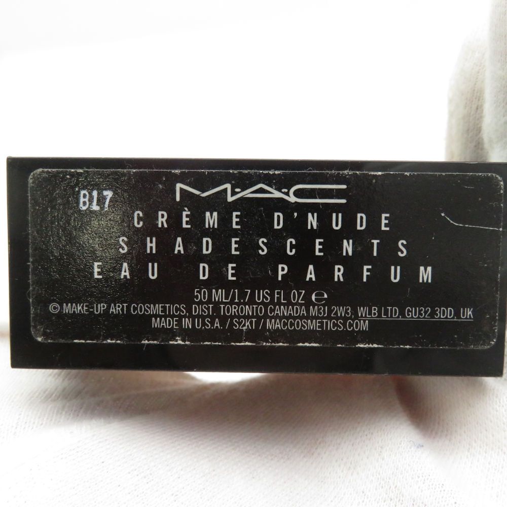MAC マック シェードセンツ クリーム ドゥ ヌード 香水 50ml 残量多