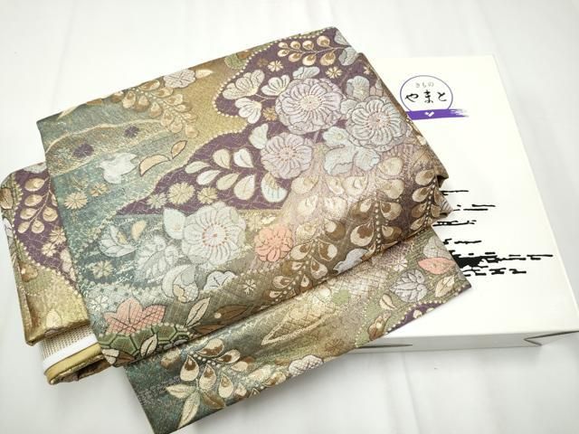 平和屋着物●ワンタッチつけ帯 辻が花 やまと誂製 き 正絹 CAAY2657hy