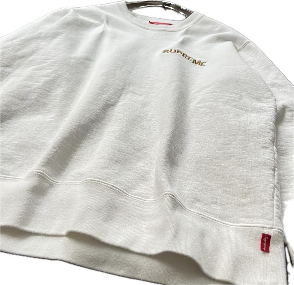 希少】SUPREME シュプリーム STEP ARC CREWNECK クルーネック  