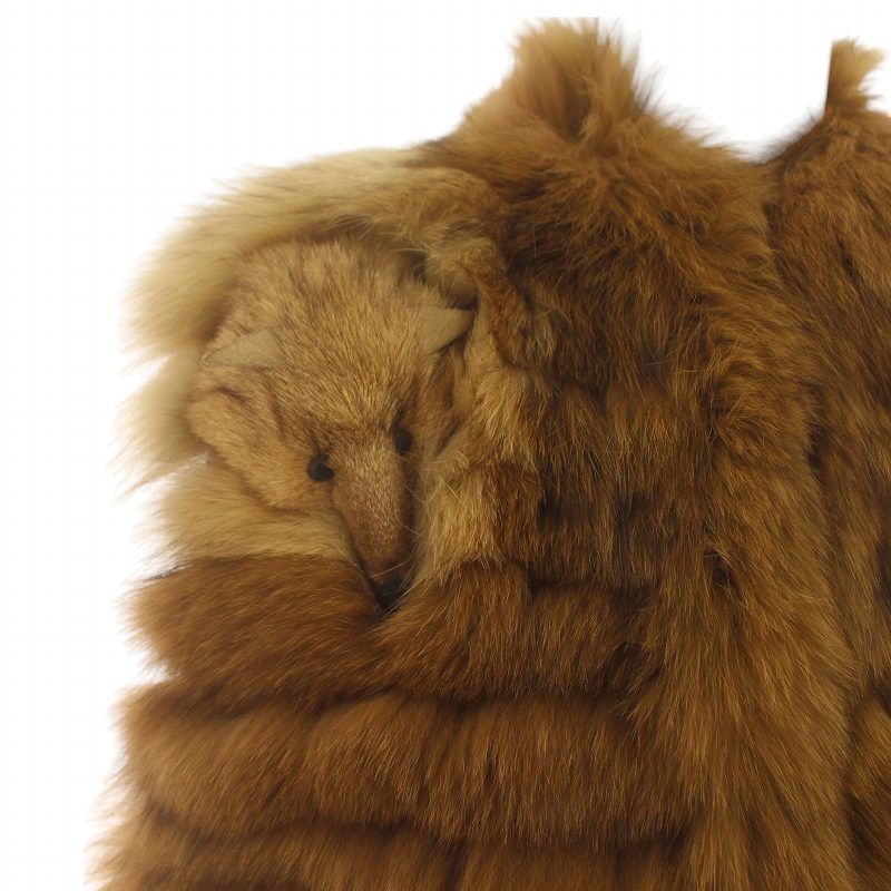 ROTINY ロティニー フォックス ファーベスト フォックスファー 本毛皮