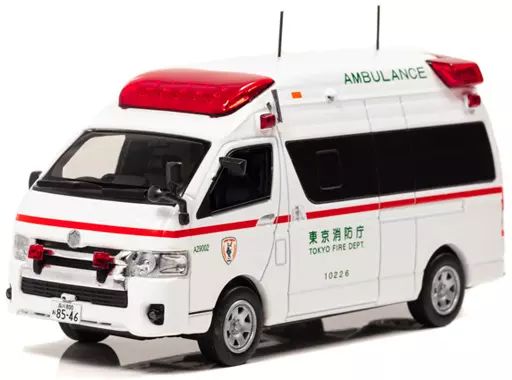 ミニカー 1|43 トヨタ ハイメディック 2017 東京消防庁高規格救急車 CN431701