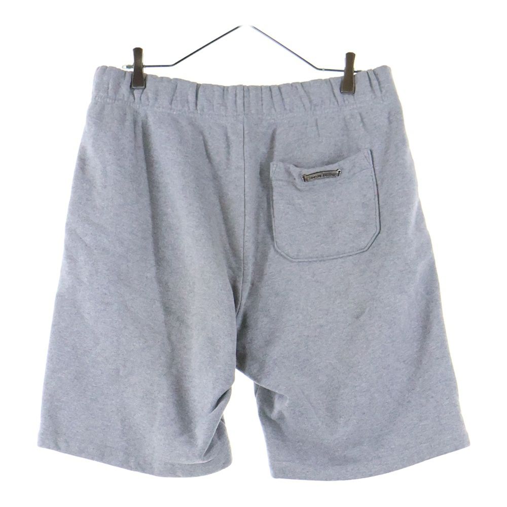CHROME HEARTS クロムハーツ GRP Y NOT 3 Cemetery Cross Patch Sweat Shorts ワイノット 3セメタリークロスパッチショートパンツ ショーツ グレー