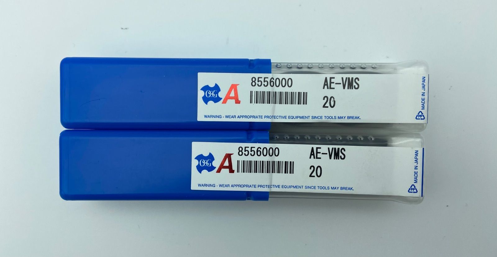 オーエスジーOSG AE-VMS 20 超硬防振型エンドミル φ20 2本セット