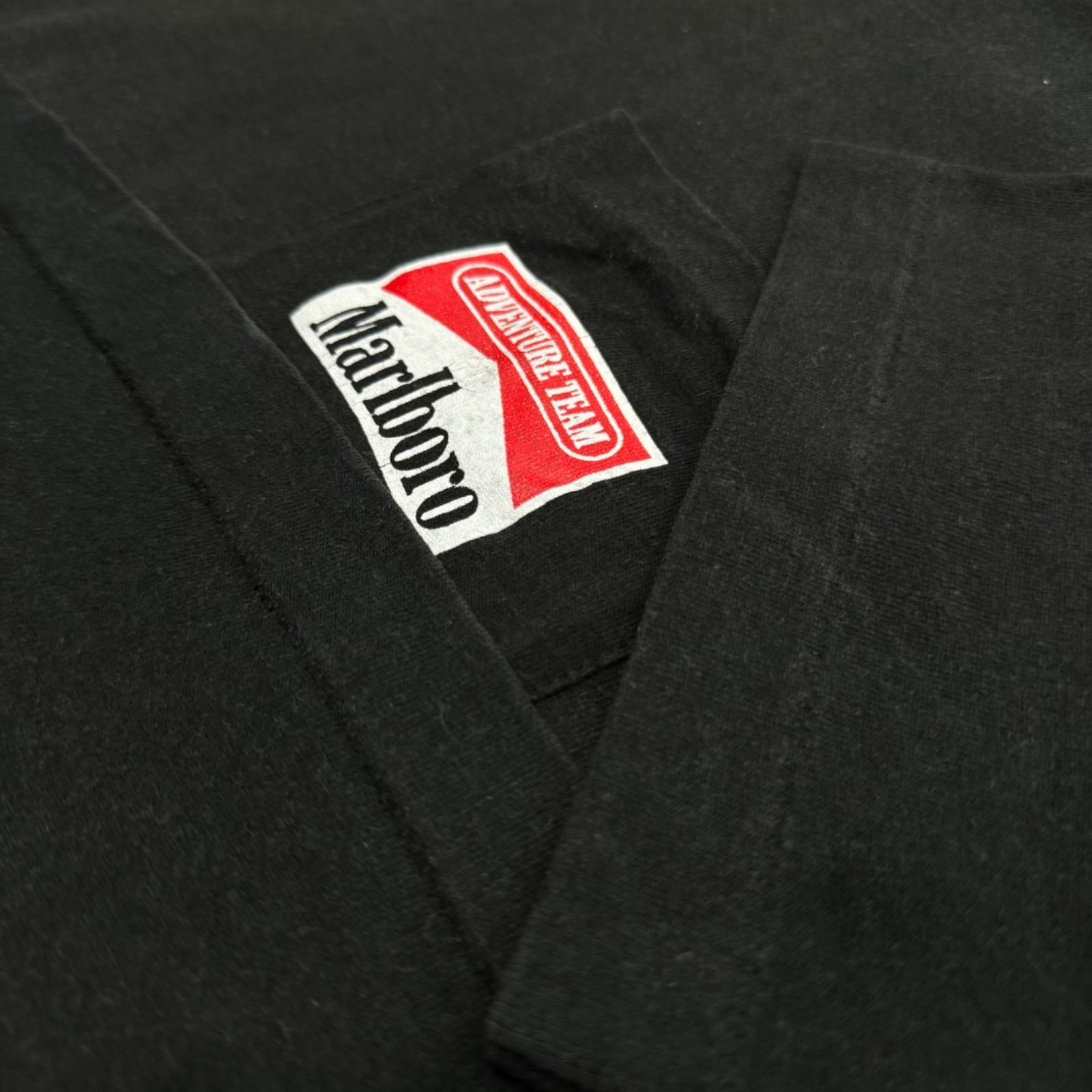 90s vintage Marlboro coyote bluff Print T-shirt Tee USA製