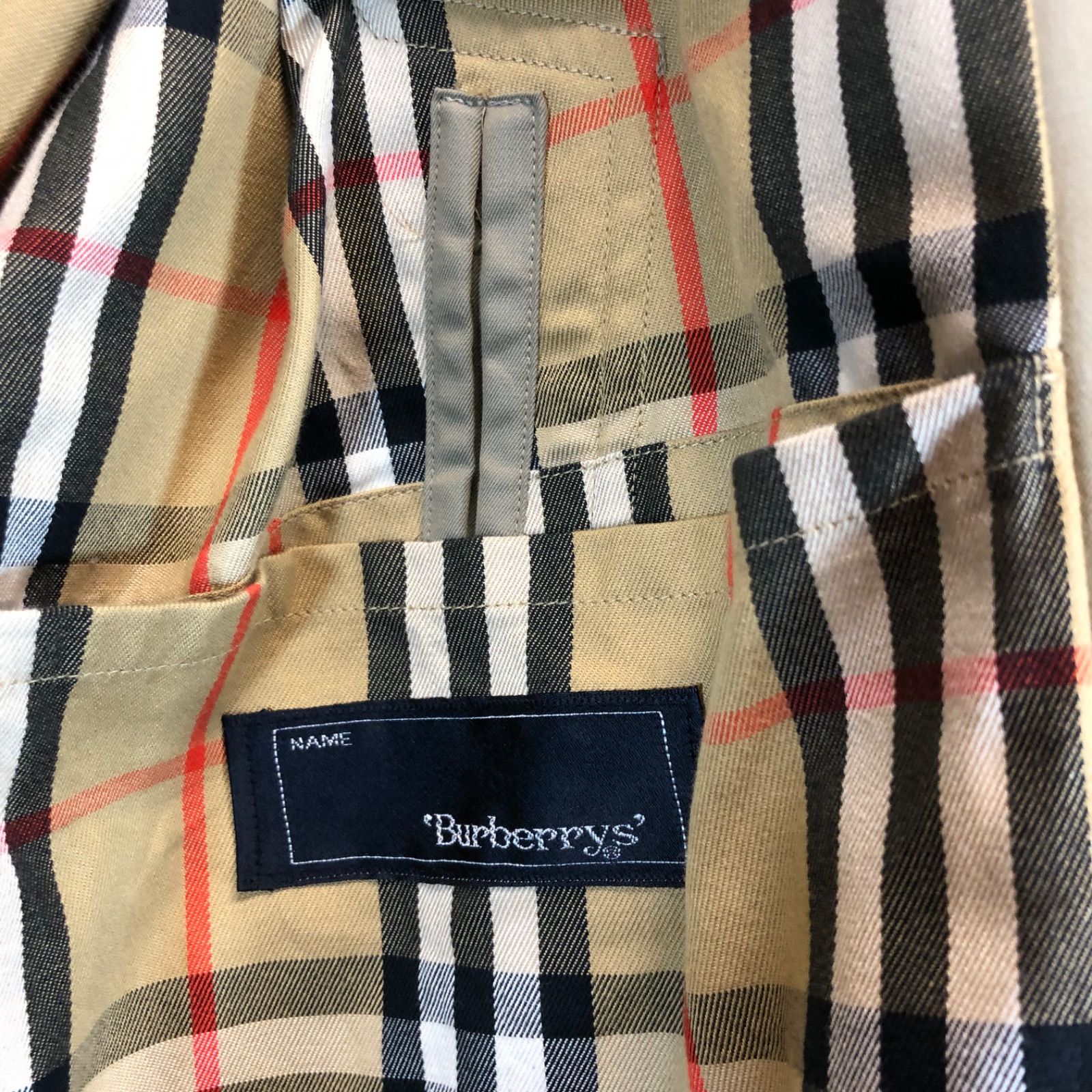 バーバリーズ BURBERRY トレンチコート 70s ノバチェック 01601-p