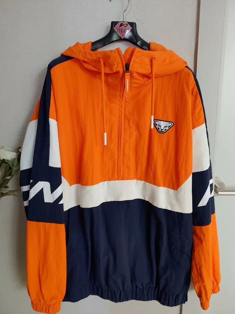 ダイナフィット フード シャカシャカ素材 ウィンドブレーカー オーバーフィット 100 ― 105