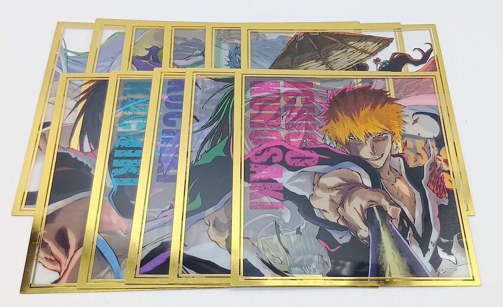 BLEACH クリアミニ色紙 未開封 10点セット BLEACH WORLD クリアミニ色紙 BLEACH クリアミニ色紙