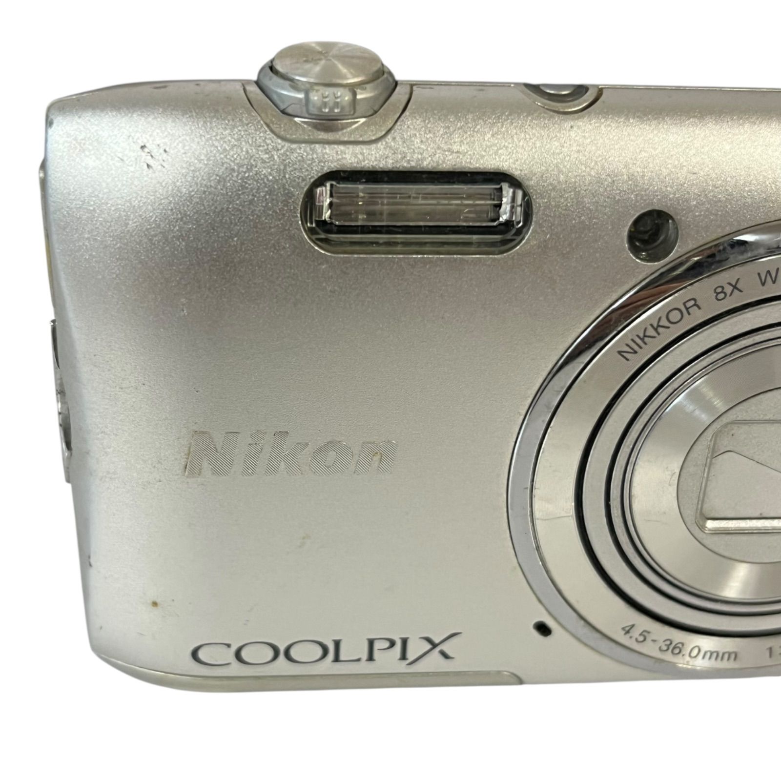 管32277】動作未確認☆NIKON ニコン COOLPIX S3600 コンパクトデジカメ