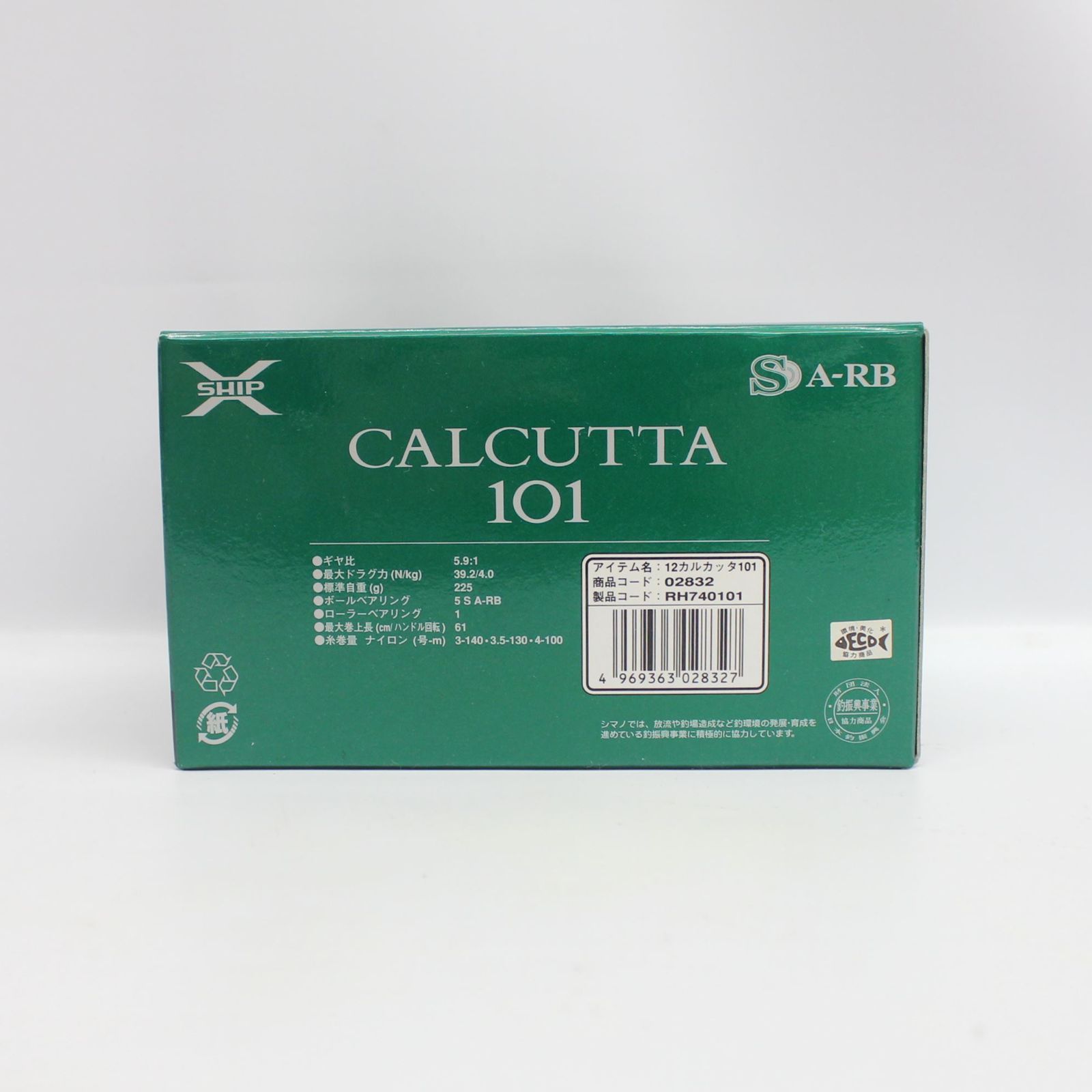 中古】SHIMANO 12 CALCUTTA 101 02832 - メルカリ