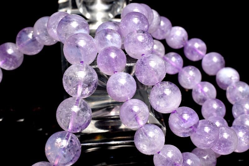 パープルリビアン パープルリビアングラス ブレスレット - メルカリ