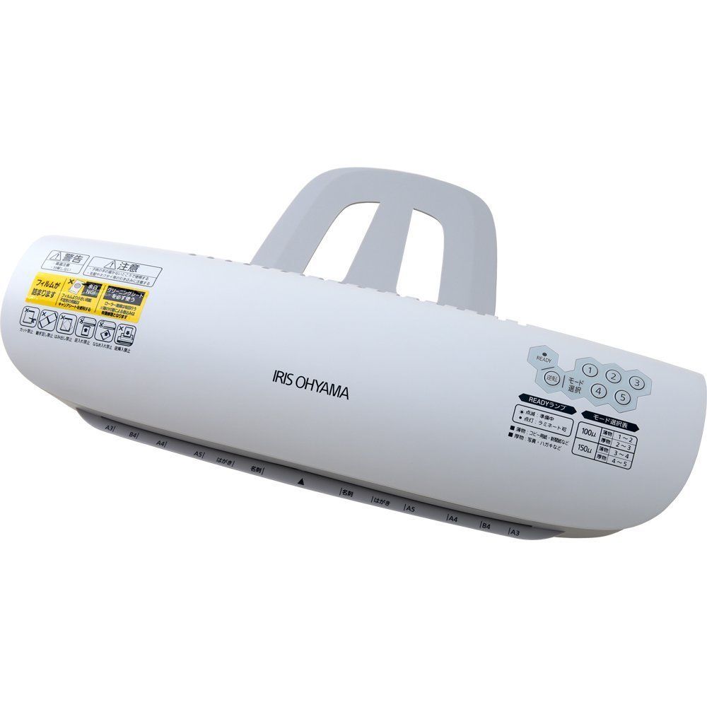 アイリスオーヤマ ラミネーター 4本ローラー A3対応 ホワイト LFA34AR-W IRIS OHYAMA
