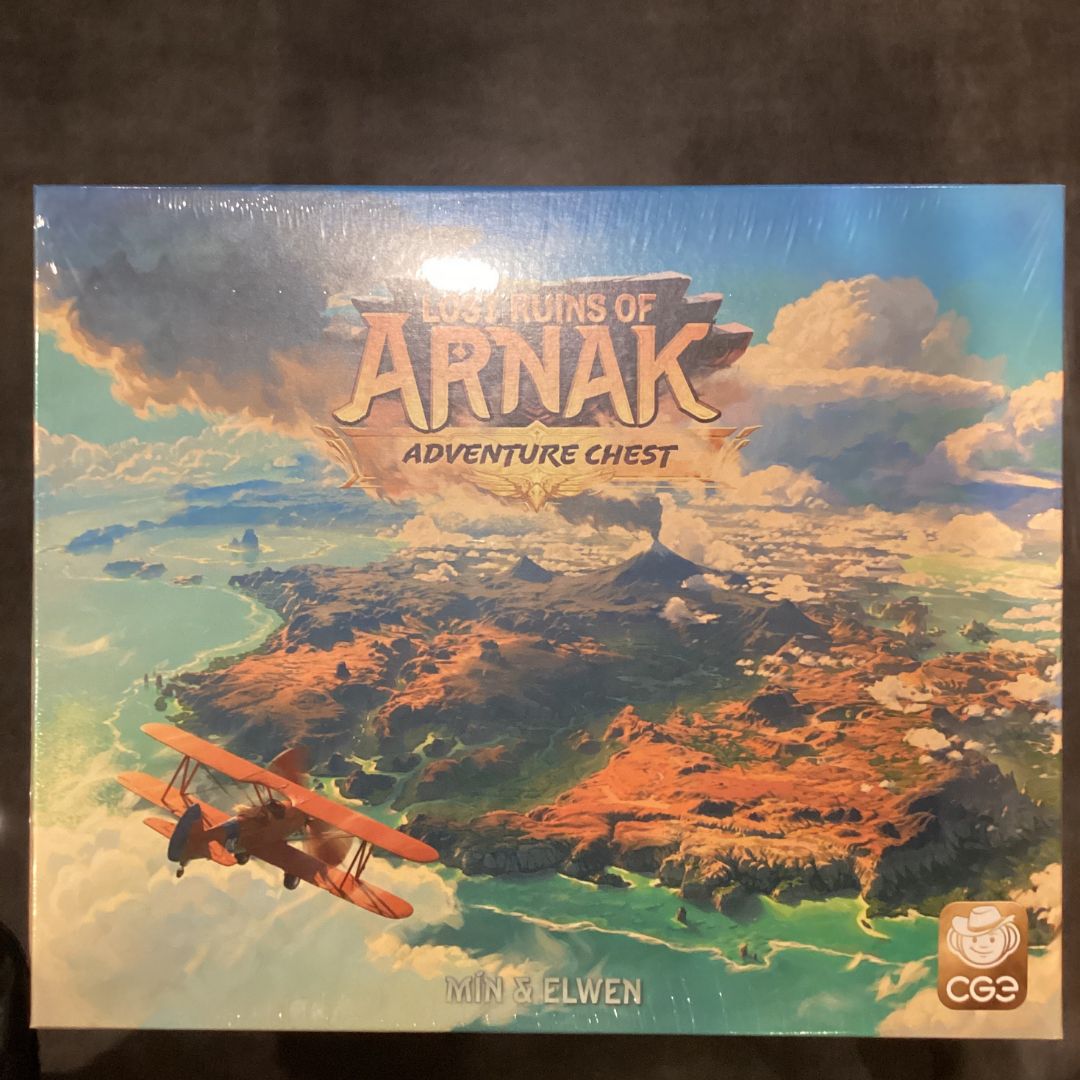 アルナックの失われし遺跡 アドベンチャーチェスト 日本語版 ボードゲーム