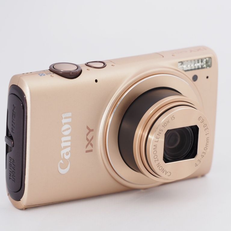 Canon キヤノン コンパクトデジタルカメラ IXY 620F (ゴールド) 広角24mm 光学10倍ズーム IXY620F (GL) - メルカリ