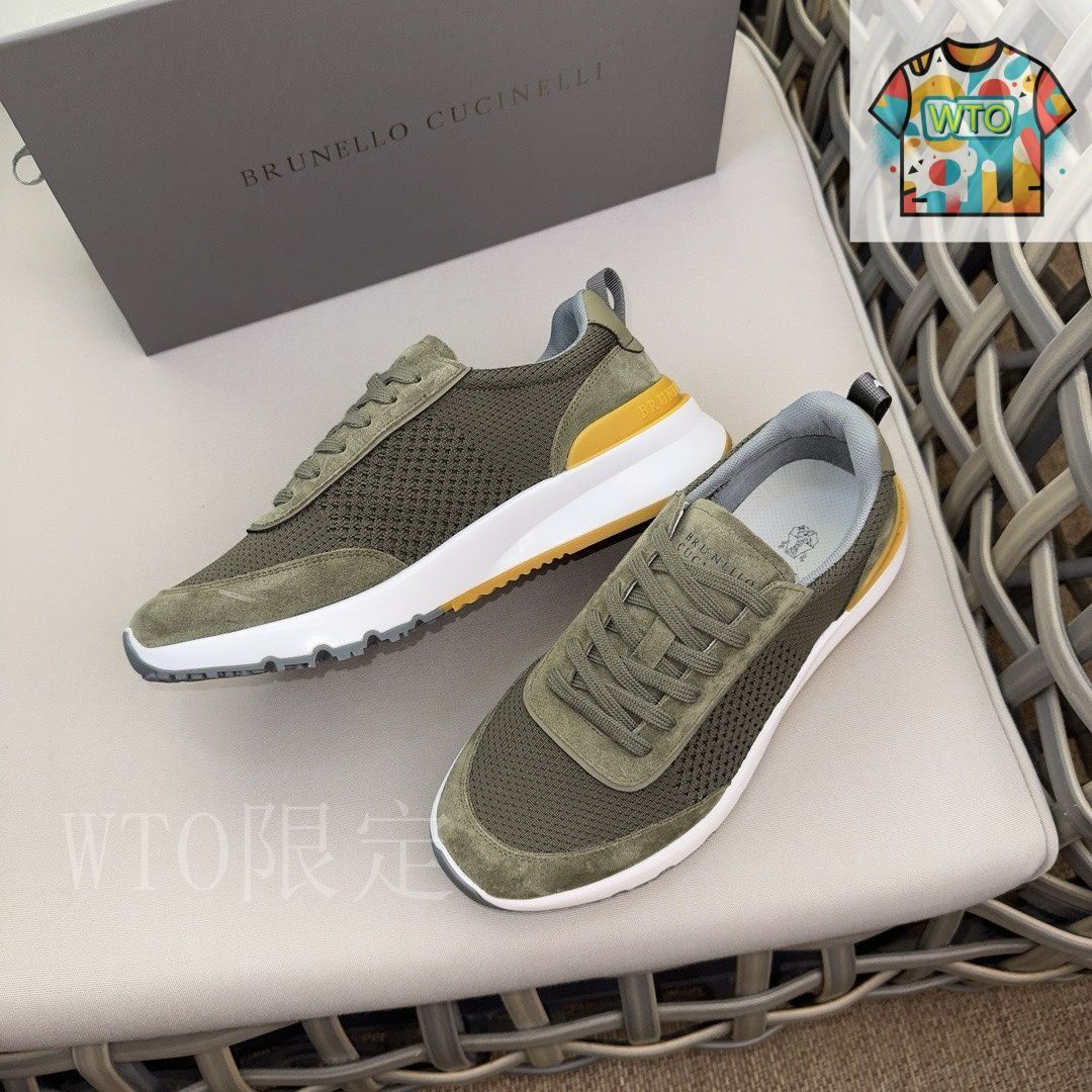 関税送料込☆【BRUNELLO CUCINELLI】メンズ ロゴスニーカー メンズ スニーカー | Brunello Cucinelli