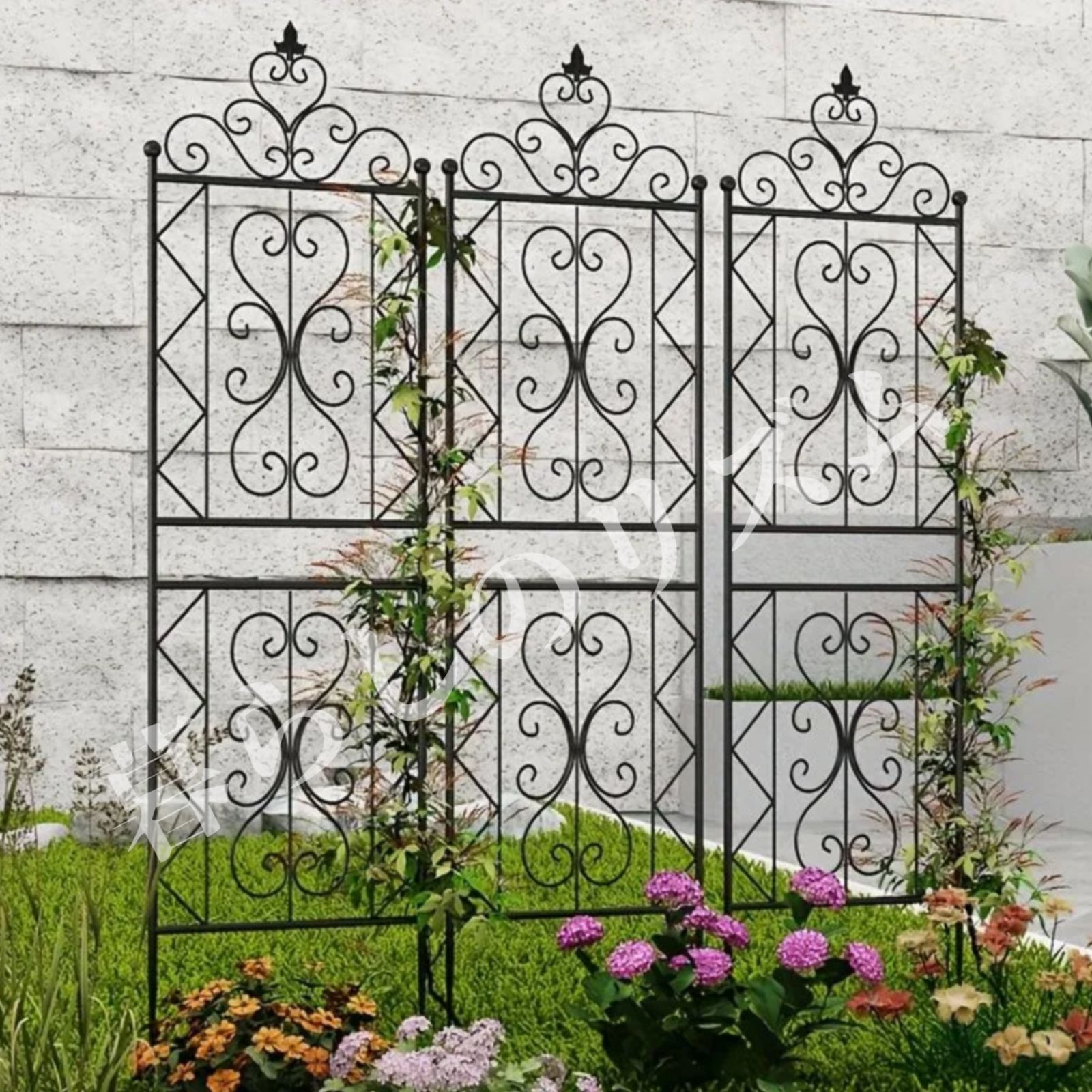 装飾的 メタルプラントトレリス