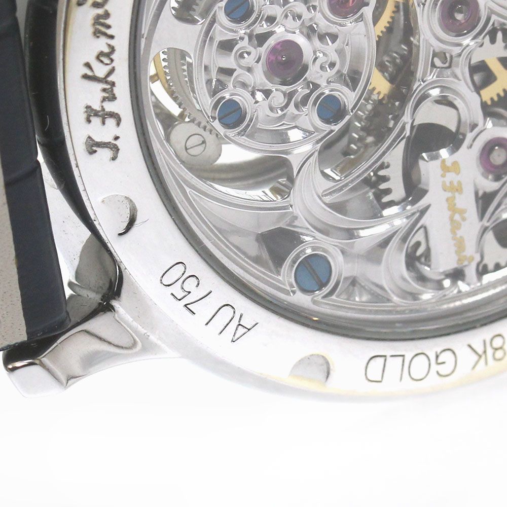 深見東州 Toshyu Fukami 晴天でキラキラしている白山と柴山潟 K18WG