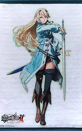 英雄伝説 黎の軌跡Ⅱ 購入特典 B2タペストリー エレイン 英雄伝説 黎の軌跡] B2タペストリー (エレイン・オークレール