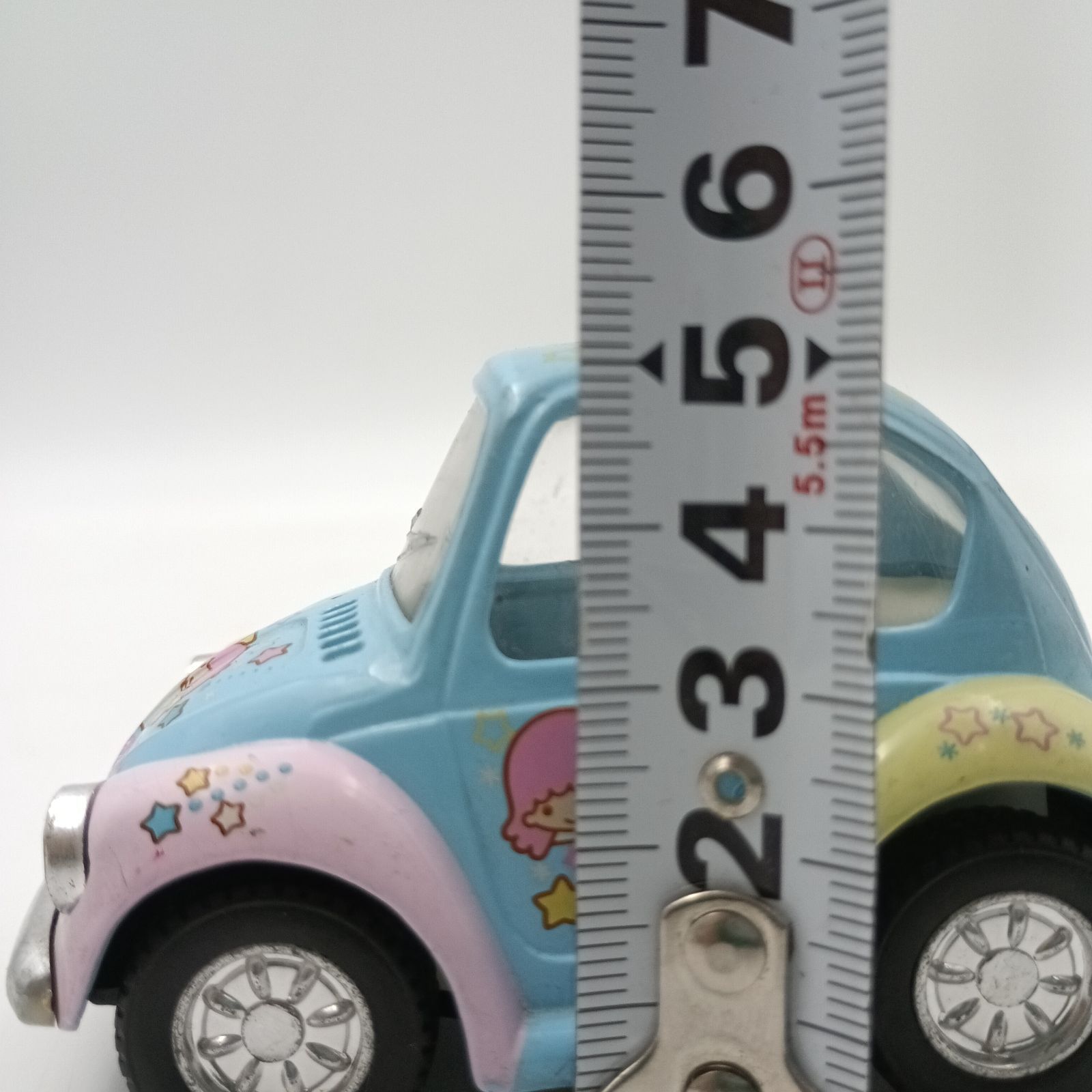 ハローキティ　キキララ ミニカー 2個セット　2003年　ピンク　ブルー ハローキティ様専用 キキララ ミニカー 2個セット 2003年 ピンク