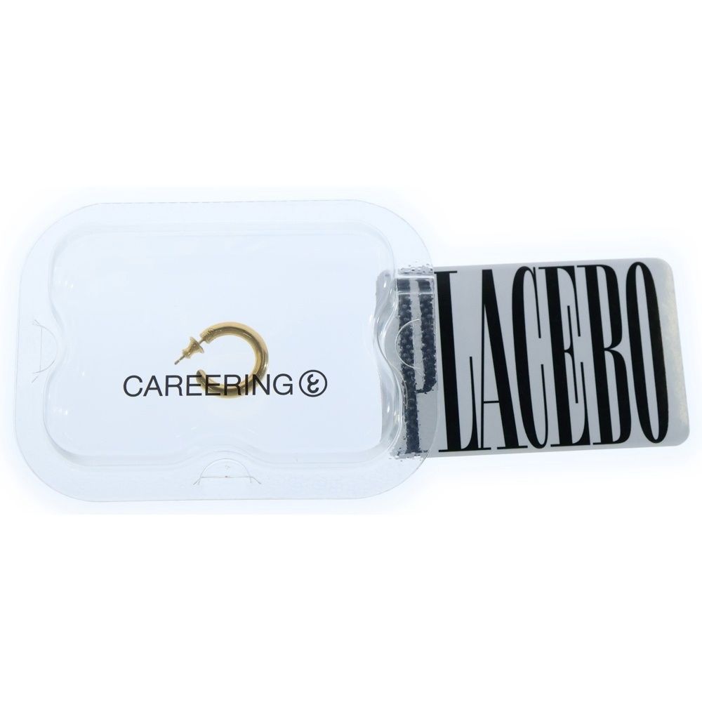 【美品】CAREERING-PRACEBO 701 GOLD CAREERING / キャリアリング】PLACEBO 701（ピアス（両耳用