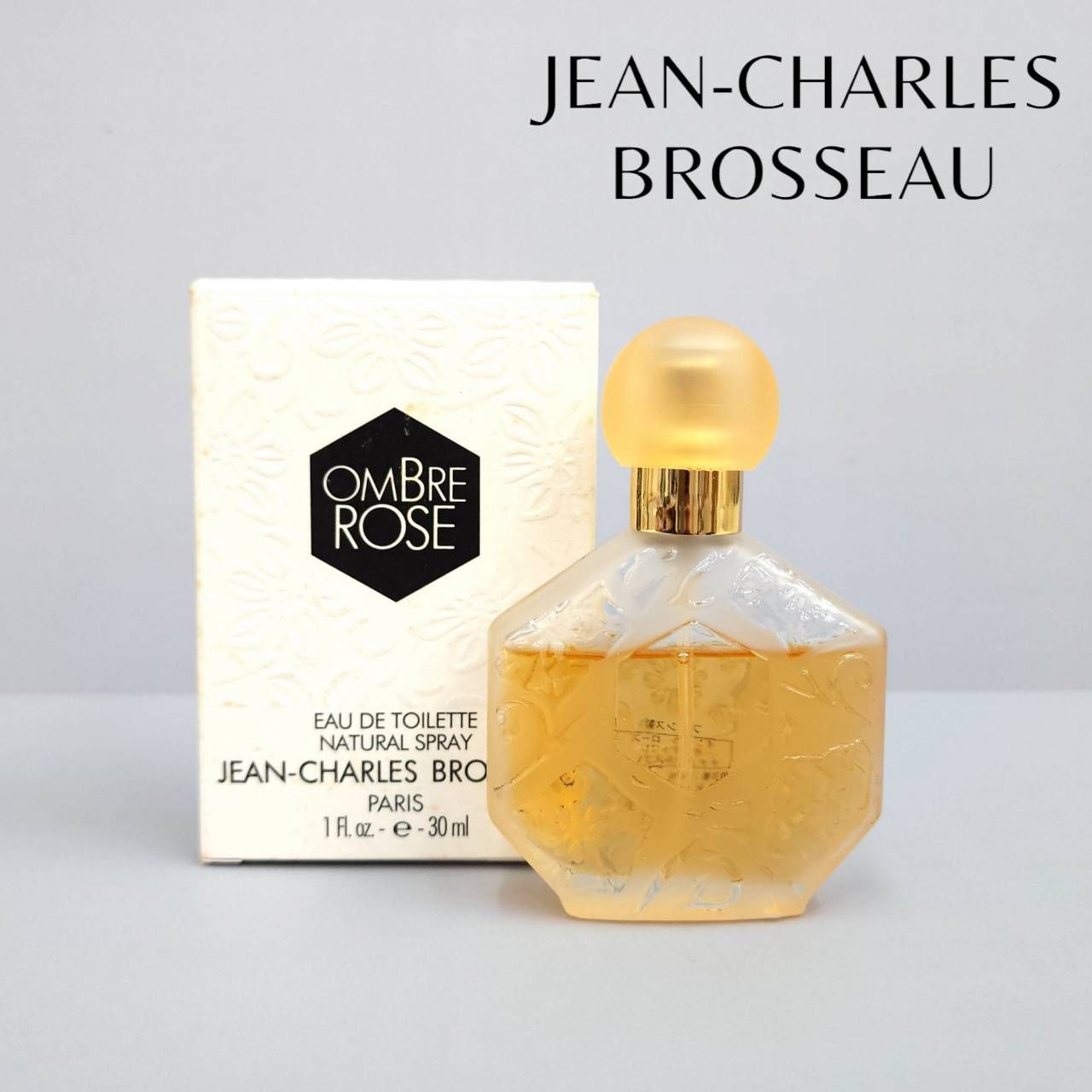 JEAN-CHARLES BROSSEAU ジャン シャルル ブロッソー オンブル ローズ 30ml オーデトワレ 香水 フレグランス - メルカリ