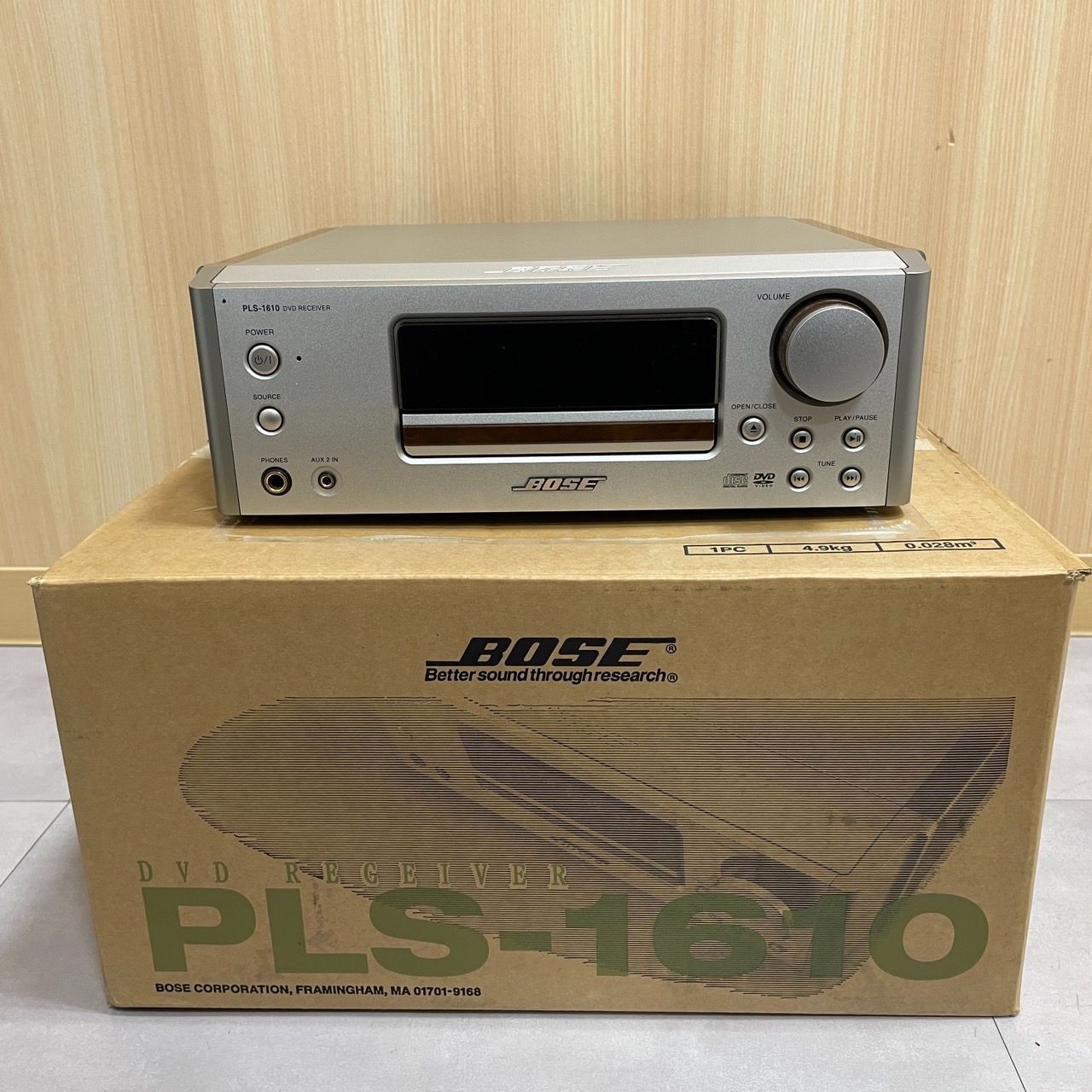 BOSE ボーズ CD|DVDレシーバー PLS-1610 通電のみ 現状品 005507