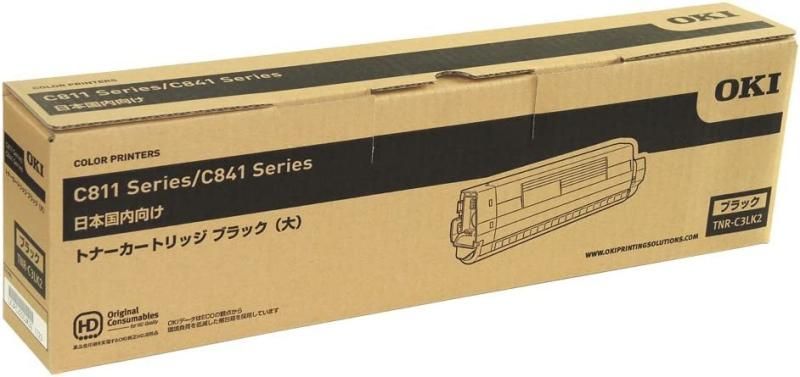 沖データ（OKI） 純正トナー TNR-C3LK2GF ブラック 1個（直送品