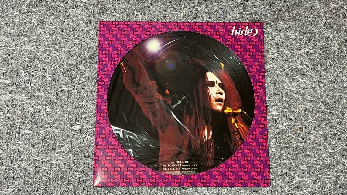 hide 完全生産限定盤 ピクチャーレコード 帯付 Beauty&Stupid hide