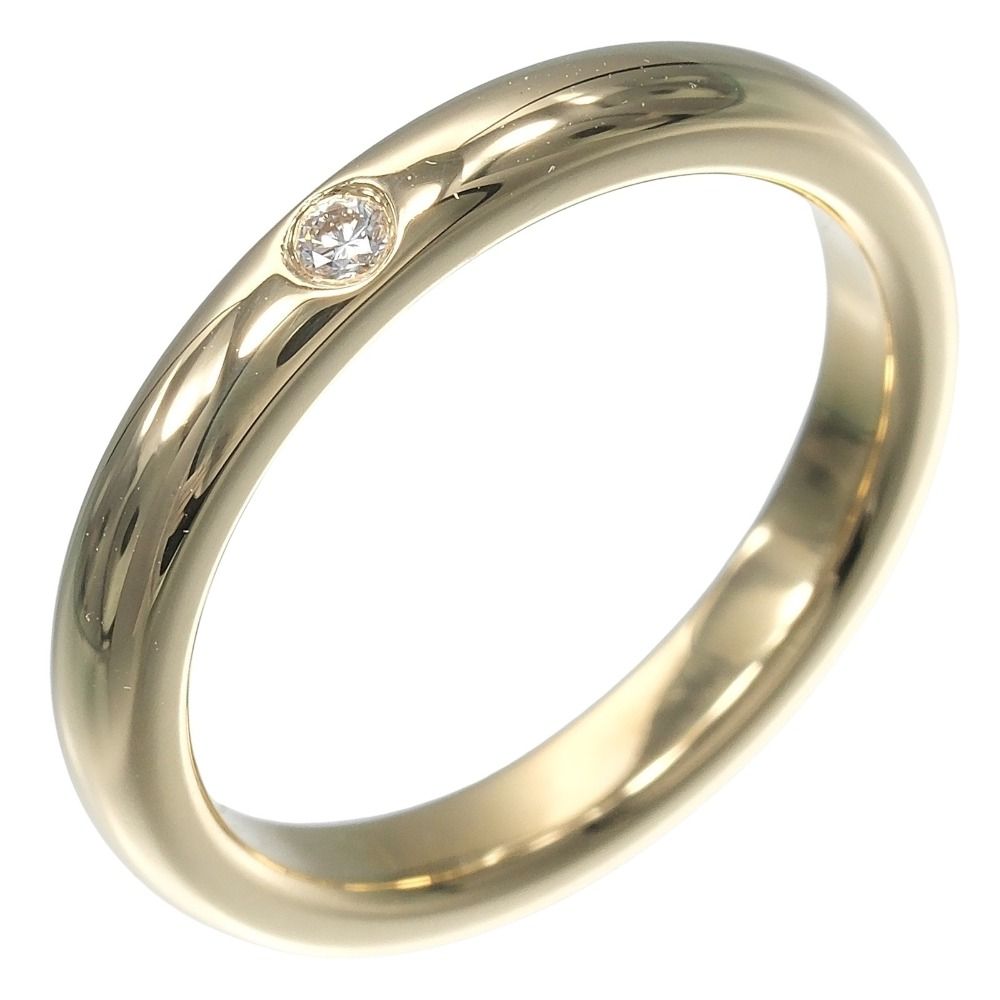 TIFFANY&Co.】ティファニー スタッキングバンド K18イエローゴールド  