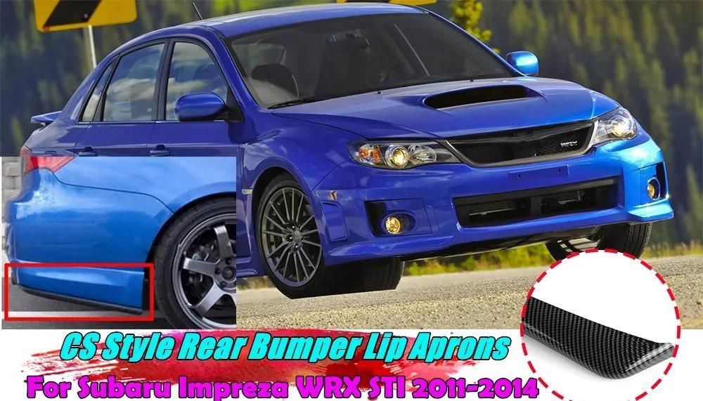 GVB GVF WRX インプレッサ STI 専用設計 リアバンパーカナード