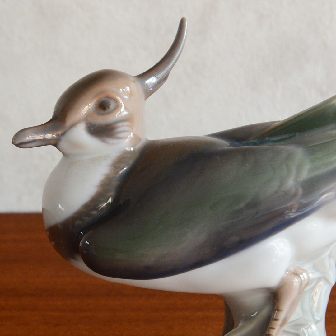 B&G ビングオーグレンダール フィギュリン Northern Lapwing タゲリ