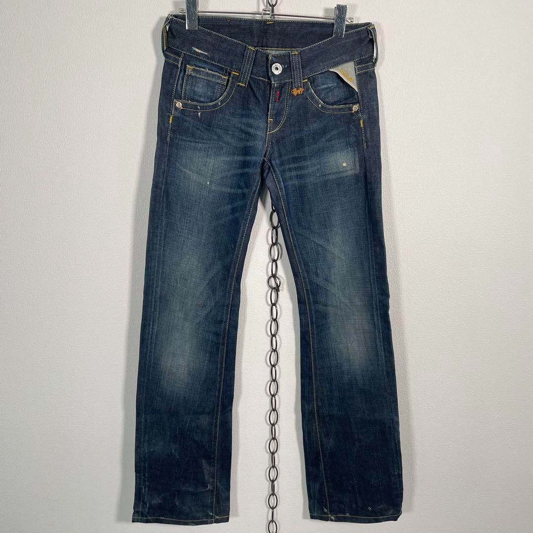 00s 超 EZRA FITCH ヴローライズフ デニム スパンコール アバクロ