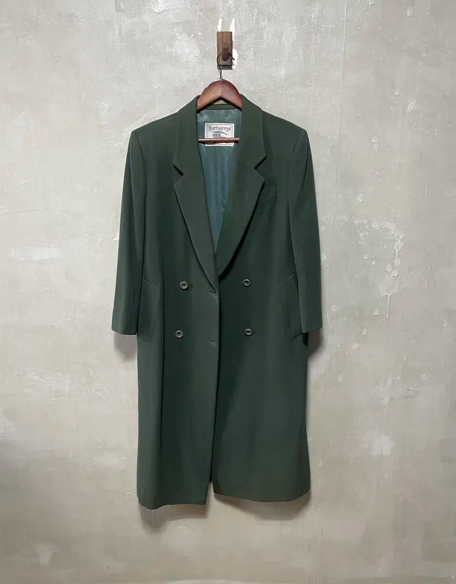 【美品】Burberry バーバリー ダブルブレスト ダブルコート カシミヤ混 BURBERRY(バーバリー ) ウール カシミア ダブルブレスト コート