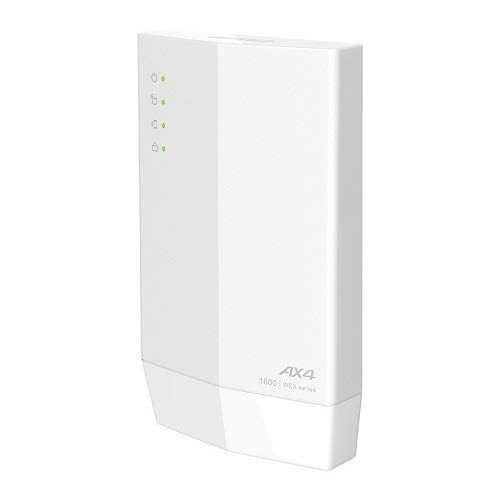 バッファロー WEX-1800AX4/D [無線LAN中継機 WiFi 11ax/ac/n/a/g/b 1201+573Mbps WiFi6対応 内蔵アンテナ]