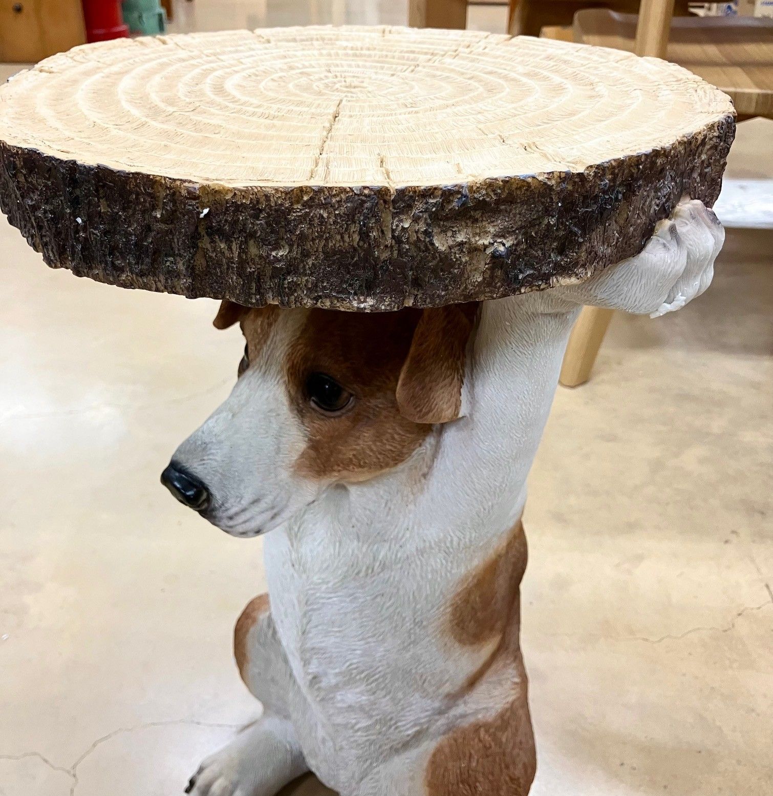 アニマルサイドテーブル ラッセルテリア オファー テーブル 犬