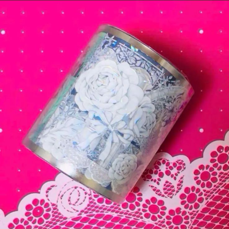 贝壳光 6cm×10m 冰的城 海外マスキングテープ SKLAD-KIRPICHA_RU