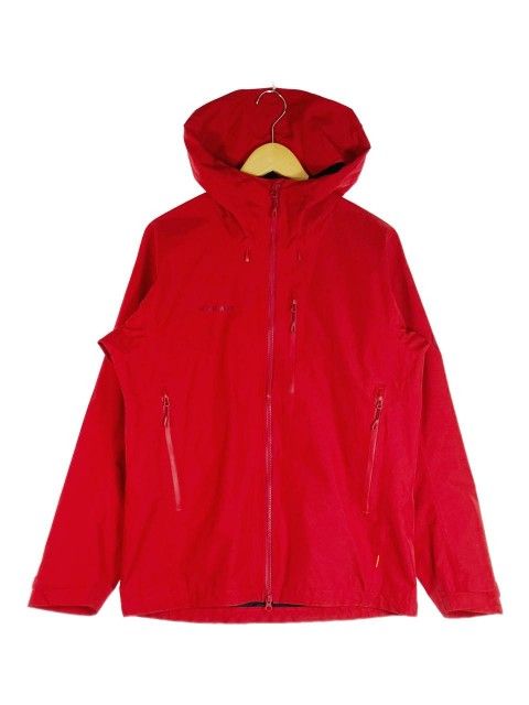 マムート ジップアップジャケット GORETEX レッド sizeXL-tops.edu.ng