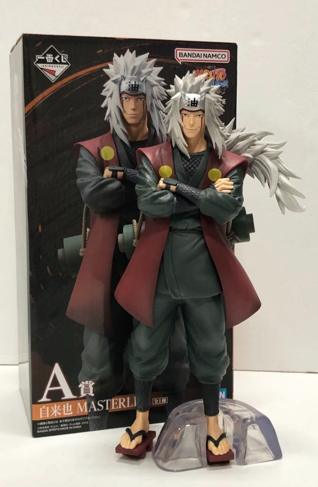 28.【開封】A賞 自来也 フィギュア 一番くじ NARUTO-ナルト