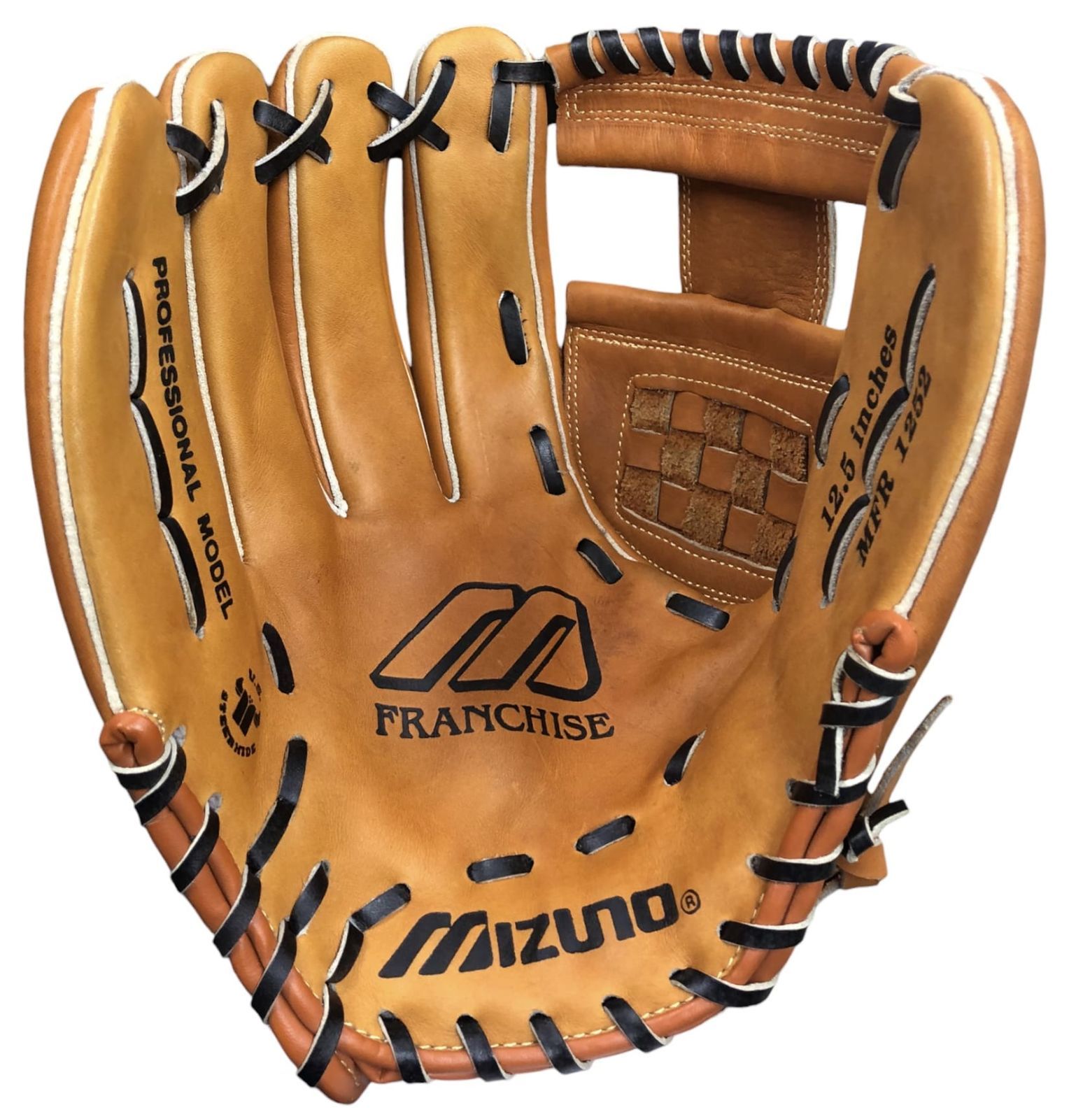 ミズノ MIZUNO グローブ フランチャイズ プロフェッショナルモデル MFR 1252 RHT 12 5インチ グローブミットマックスフレックス 野球 レザー 左利き用 31ｃｍ サウスポー 左投げ用