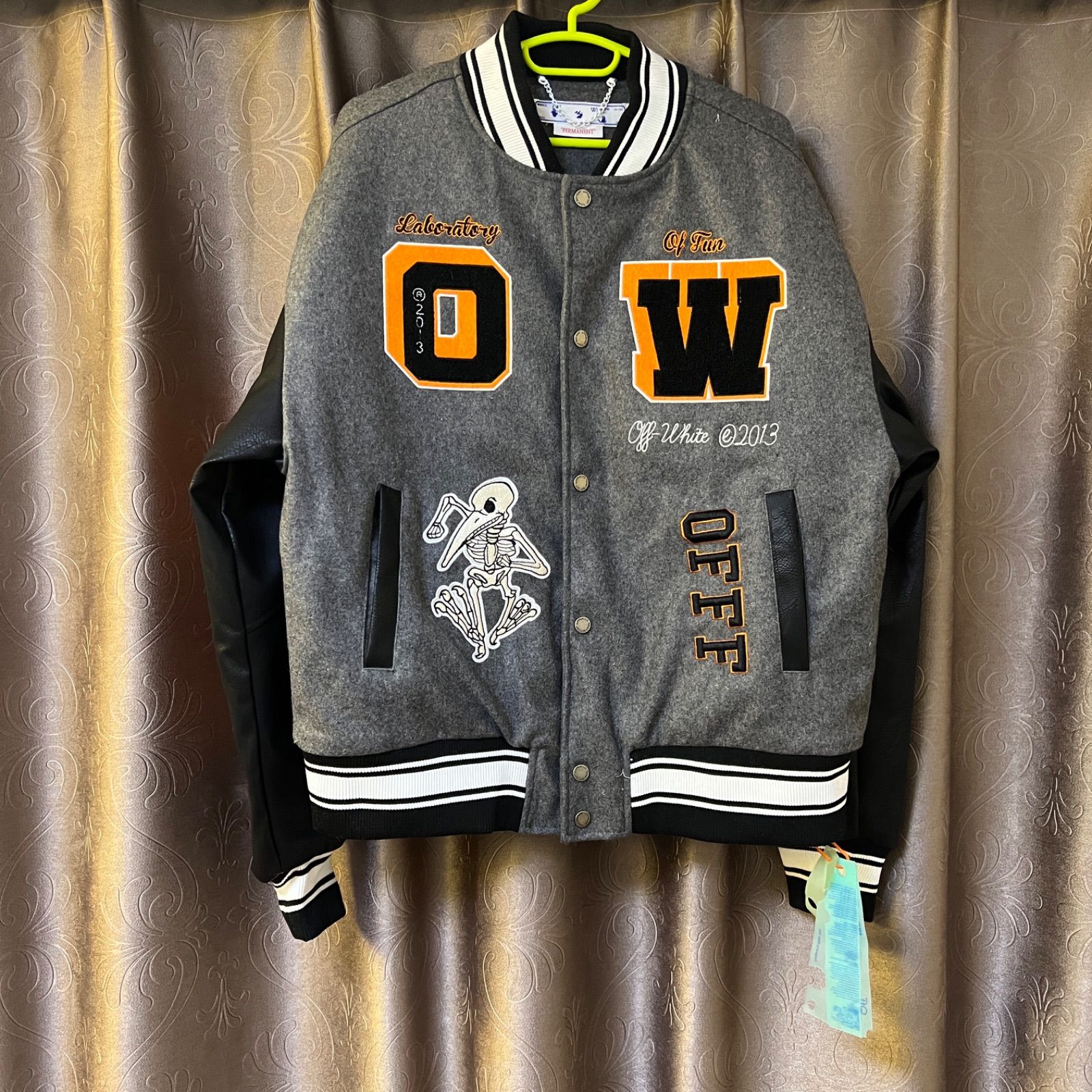 OFF-WHITE 21AW Varsity Jacket スタジャン - ジャケット・アウター