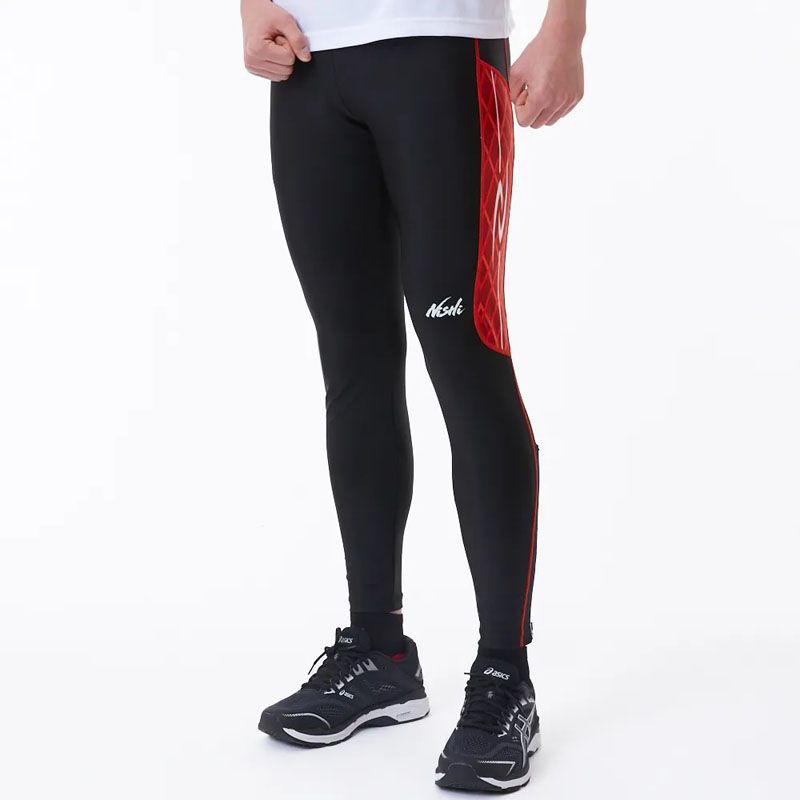 陸上競技　ロングタイツ　千葉 ニシ・スポーツ ロングタイツ スパッツ ニシ NISHI T＆F