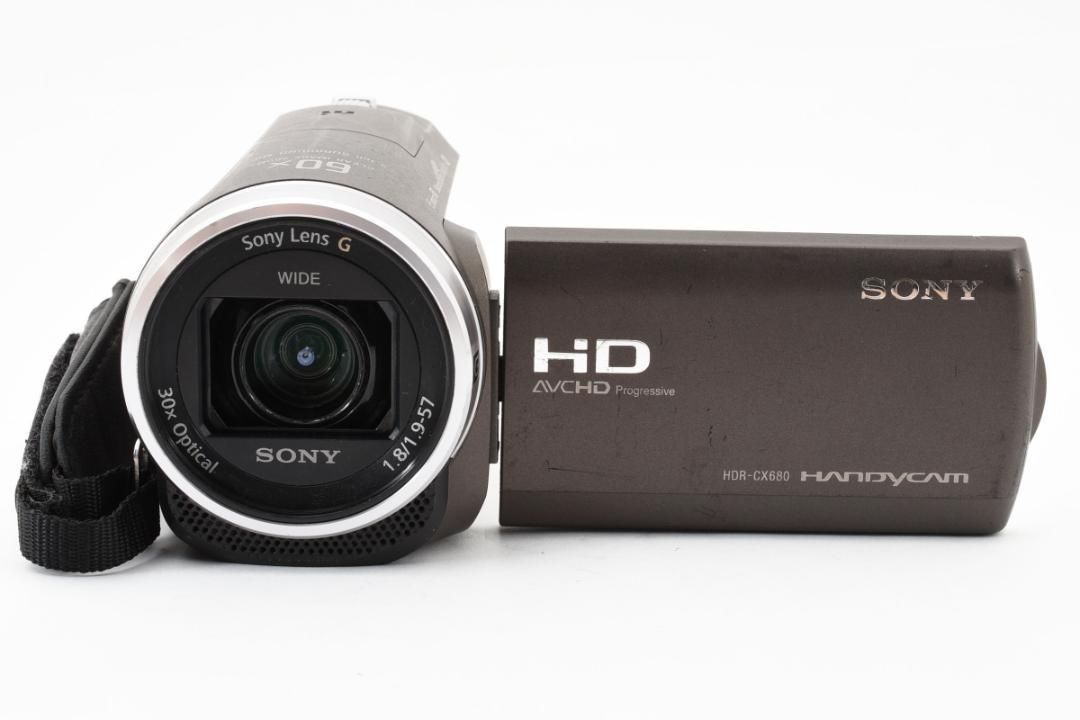 Sony Video Camera 2.29 MP (16:9) Handycam HDR-CX680 W White
